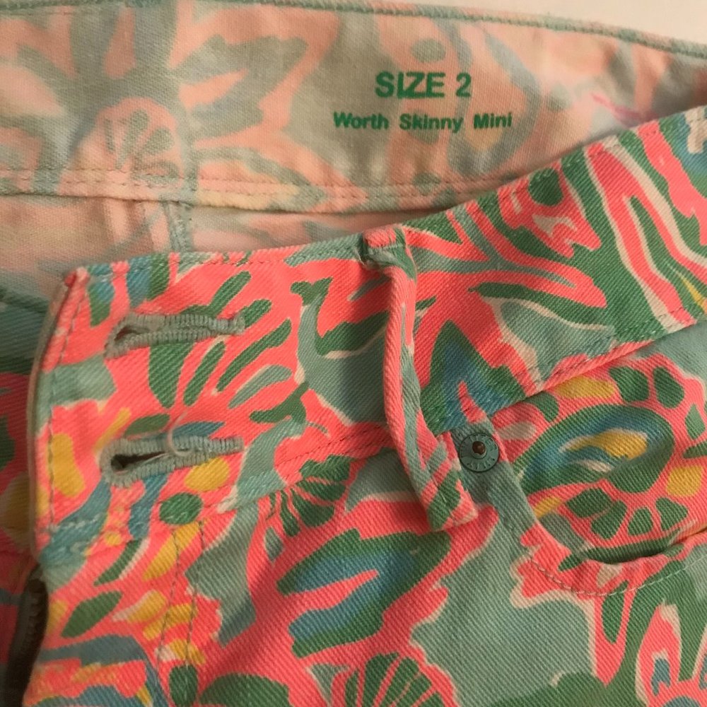 (2) Lily Pulitzer Skinny Jeans